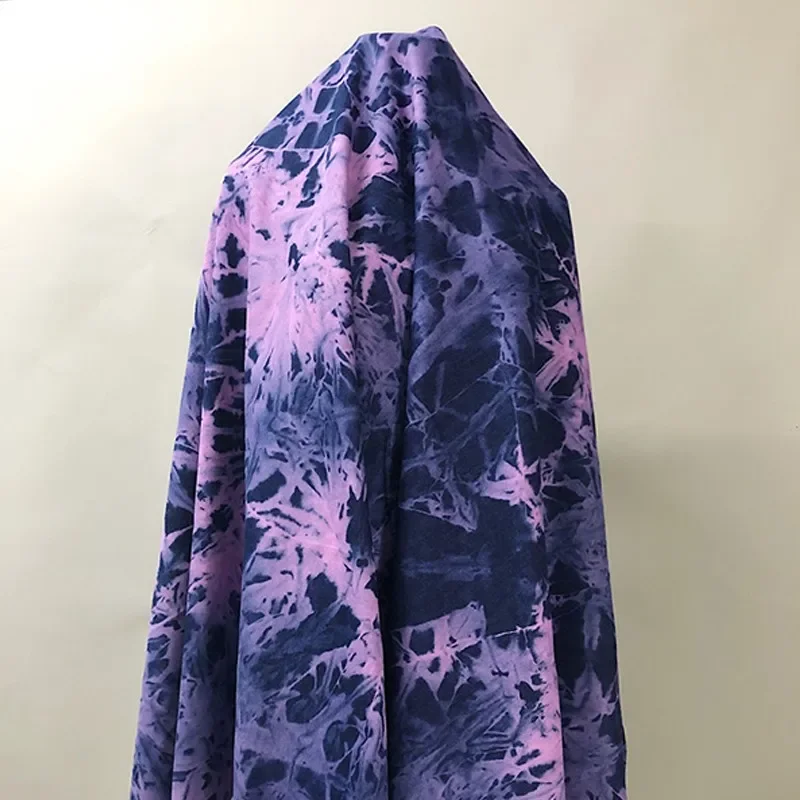 Sewing Batik Fabric - Kain Denim Tie-Dye 50X170CM, Kain Katun