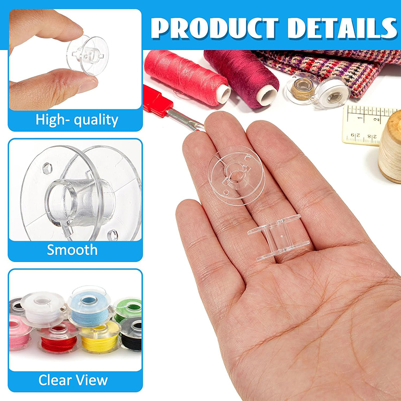 25 Buah Set Gelendong Benang B - Sewing Gauge Ruler ulasan dan harga