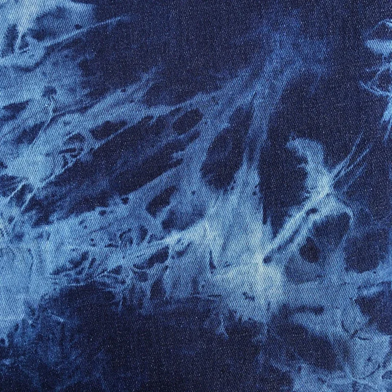 Kain Denim Tie-Dye 50X170CM, K - Sewing Batik Fabric ulasan dan harga