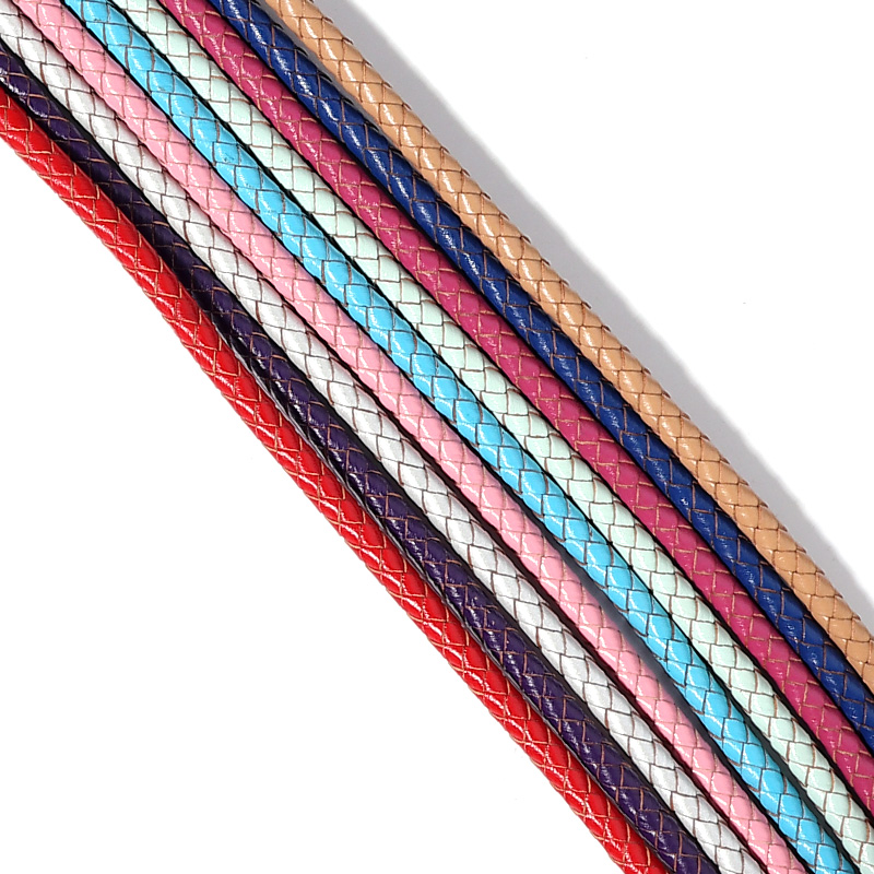 1m/lot tali benang kulit asli  - Sewing Thread In Textile ulasan dan harga