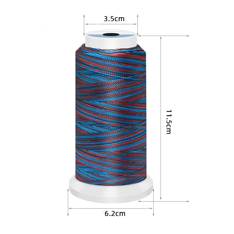 0.5/0.8/1Mm Poliester Warna Pe - Sewing Thread In Textile ulasan dan harga